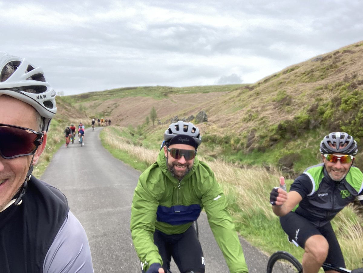 Happy riders passing through the Goyt Valley on todays tour around the Peaks #BDPRide2022 <a href="/bdp_com/">BDP</a>