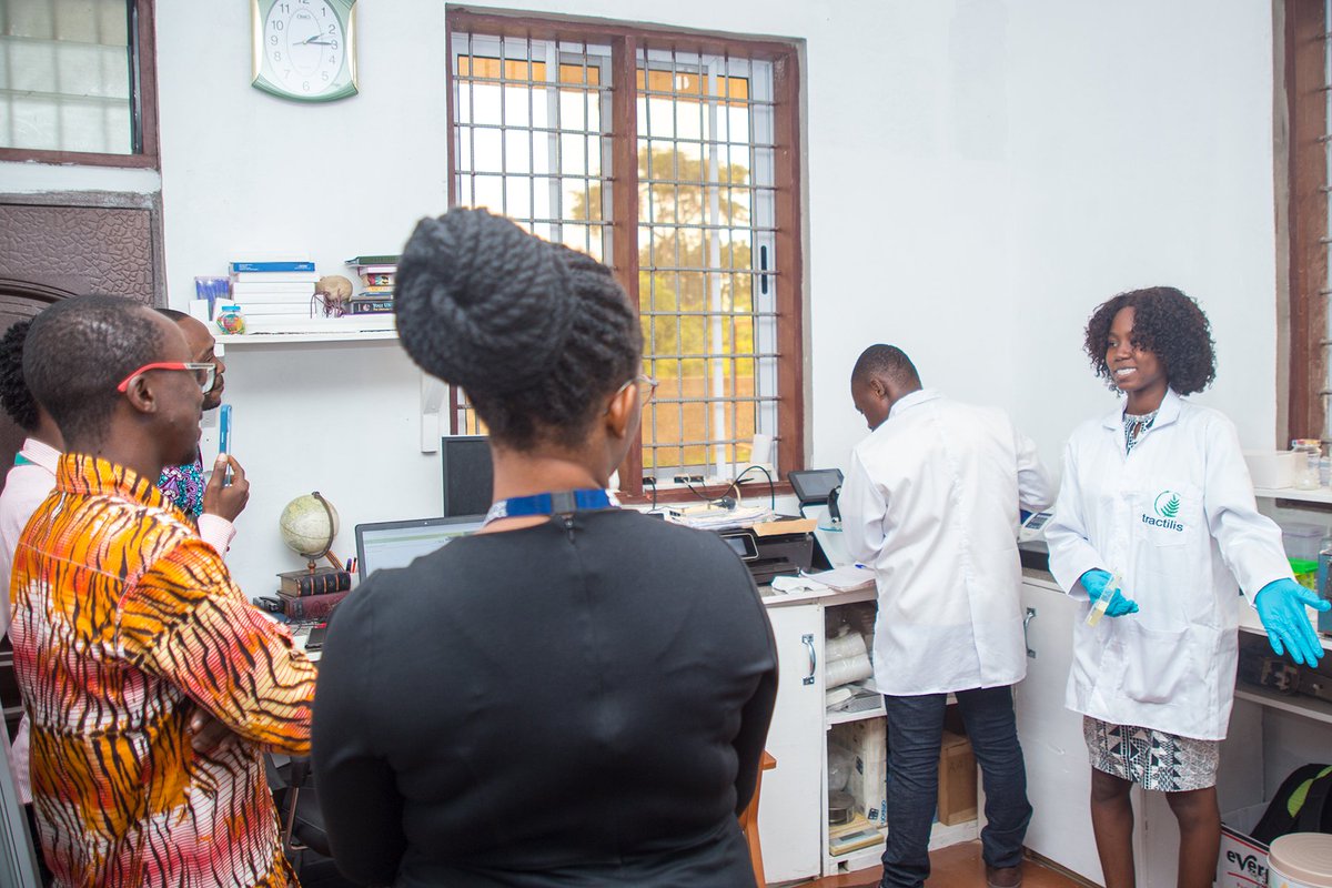 gbip_iau's tweet photo. We toured our partner @TractilisBio facilities with @ghBritish IAU team &amp; met PhD student @EmmanuelOsisio2 &amp; scientist @Rosay_Carr who took us through #pathogensequencing, colistin resistance studies and other projects they do. @BandohChristy @KwabenaDuedu @gyamjones @FCDOGovUK https://t.co/MFywbzVdfc