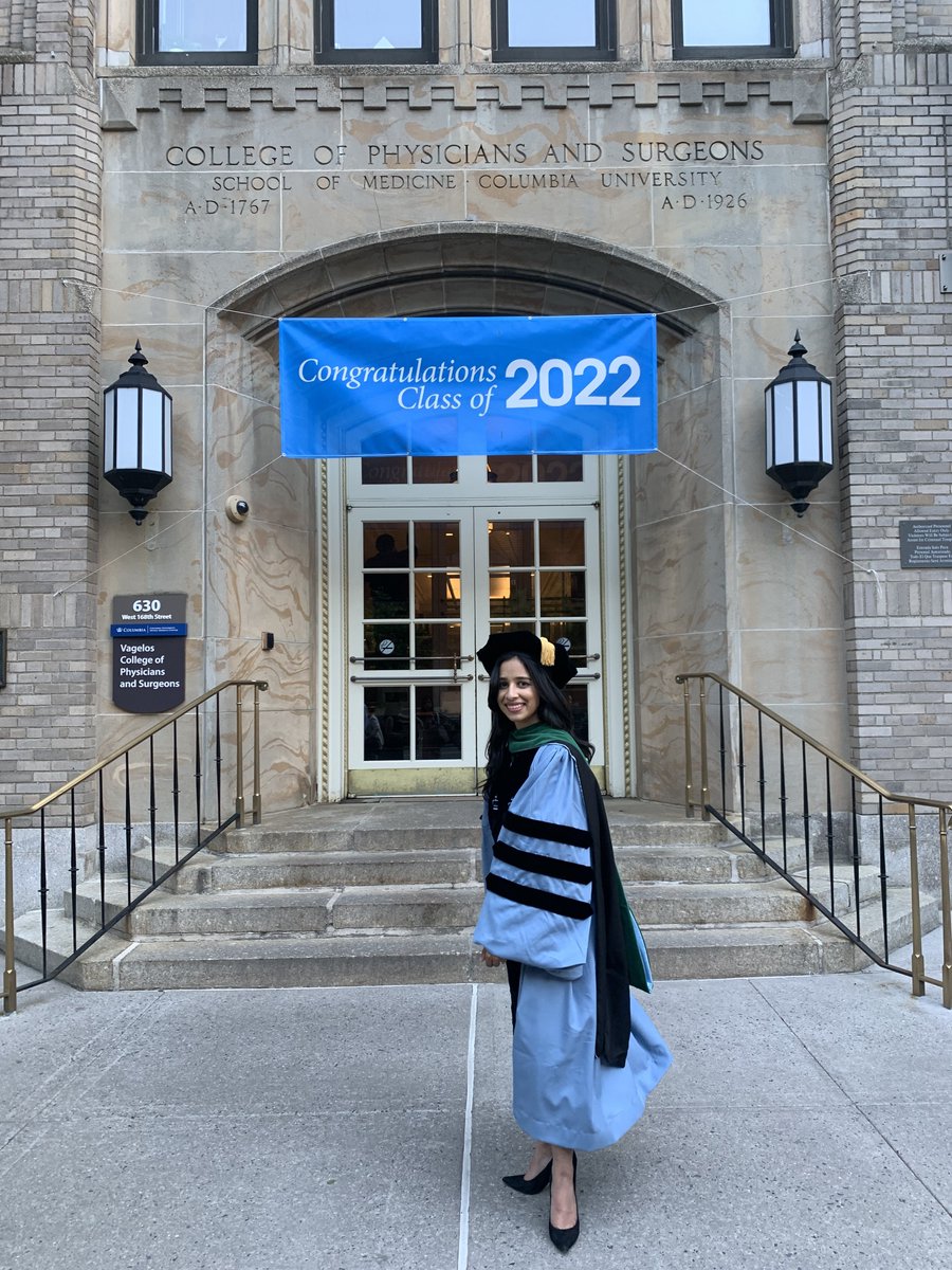 Neha Kinariwalla, MPhil, MD!!!!!
<a href="/ColumbiaPS/">Columbia Vagelos College of Physicians & Surgeons</a> <a href="/ColumbiaMed/">Columbia Medicine</a> #RoarLions2022