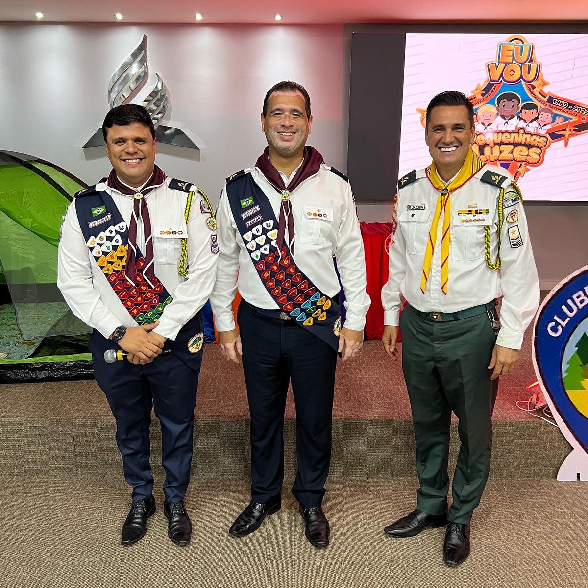 PrC_Augusto's tweet photo. 📌 Dia do Aventureiro na Missão Alagoas.

_Com a INVESTIDURA do nosso Diretor Financeiro, Euzebio Neto._ 

Amanhã, 62 Clubes e mais de 1.200 Aventureiros celebrarão esse DIA, em Alagoas. https://t.co/HoL6LBZWnA