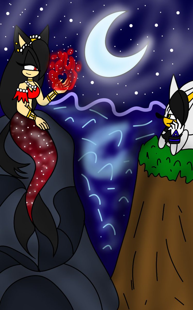 2005_lights's tweet photo. Here is with Raienn and Carissa the Marmaid cat X3
@StarFunWorld
#fanart #sonicart #digitalart #myaus #Raienn #Carissa #Raiessa #mermaid #nightatocean #night #ocean https://t.co/73TuGx6rHr