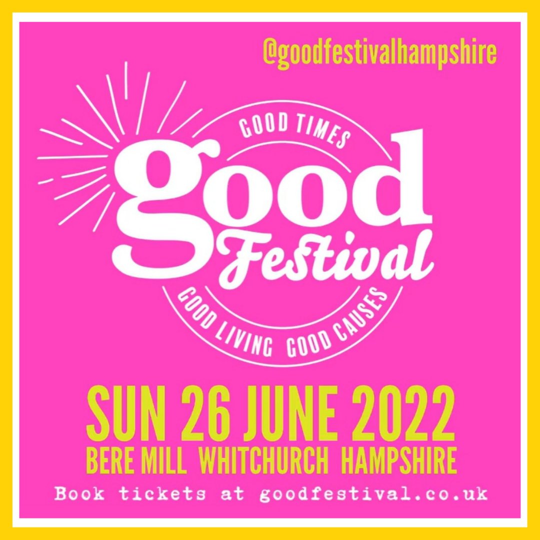 📣 only 5 weeks to go 📣

Get your tickets here! goodfestival.co.uk/buy-tickets

#goodfestivalhampshire #goodfestival2022  #hmf #familyfestival #familyfun #visithampshire #interventionalradiology #hampshireevents #hampshiredogs #fun #family #familyfriendly