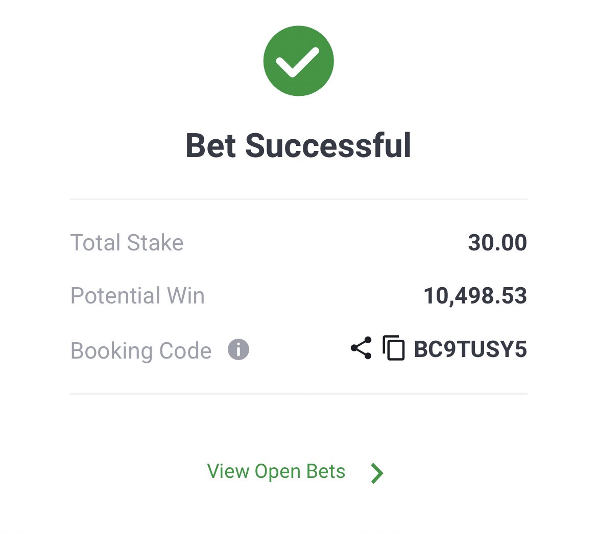 Weekend Ticket⚽️⚽️

Sporty Code - BC9TUSY5 🇬🇭 

200+ Odds🔥🔥

Quote this tweet with your edits for a RT✌🏽