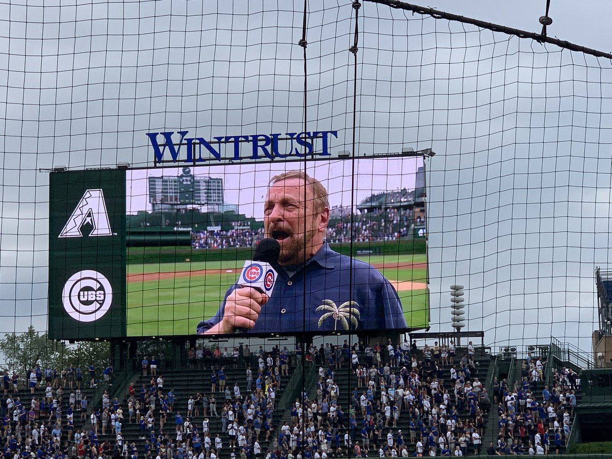 Crawly's Cubs Kingdom (@crawlyscubs) on Twitter photo Always a pleasure to hear <a href="/WayneMessmer/">Wayne P. Messmer Ph.D., CSP</a> with the anthem! Sounded great my friend! #Cubs Always a pleasure to hear <a href="/WayneMessmer/">Wayne P. Messmer Ph.D., CSP</a> with the anthem! Sounded great my friend! #Cubs