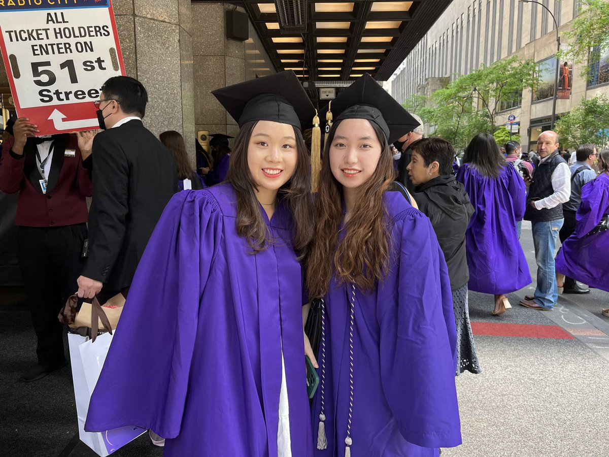 Happy graduation!!!💜💜💜
#NYUSteinhardt22