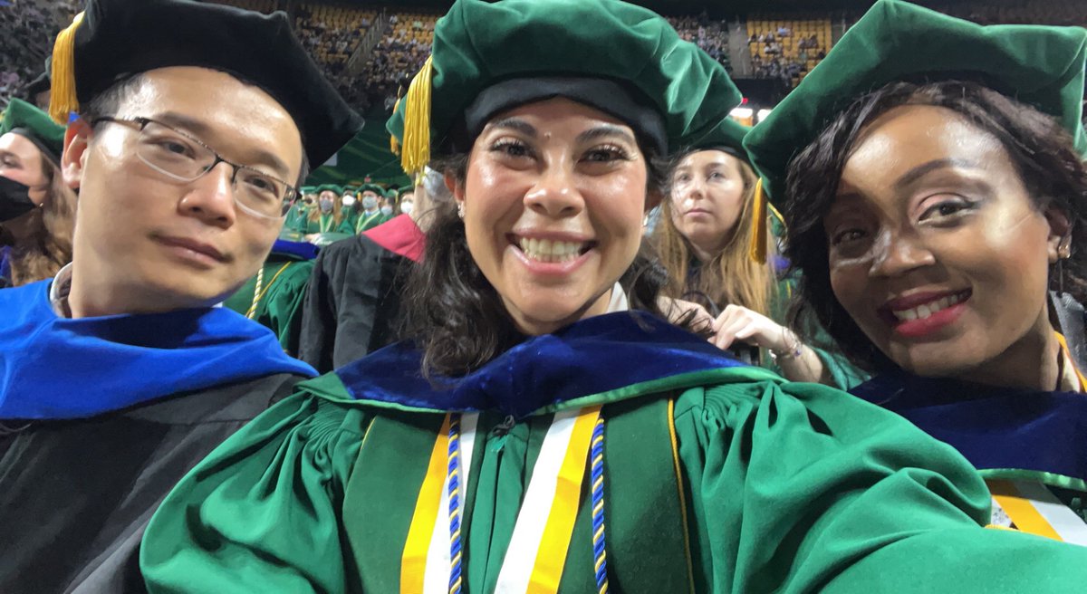 ChaoLuo6's tweet photo. Congratulations to Dr. Kathryn Holguin, the first Ph.D. from the Sustainable Battery Research Group! Congratulations to all the students in Spring 2022 Graduation at Mason! Thanks for your work and contribution. Wishing you every success in the new journey. https://t.co/8CYSu1iOIC
