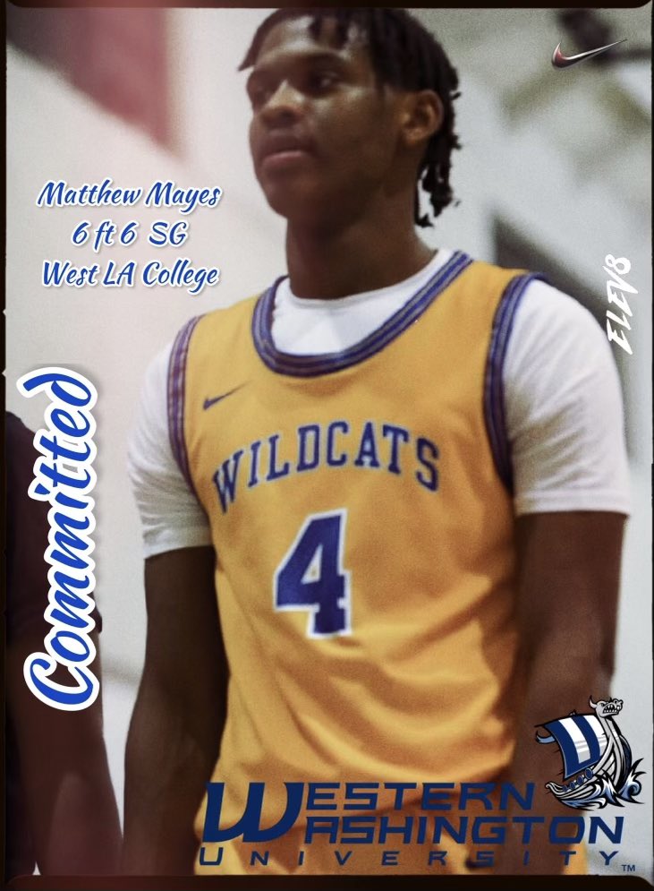 MatthewMayes16's tweet image. I want to thank god for giving me the ability to do what I love, I want to thank my parents for supporting me and my coaches for pushing me to my potential. My teammates we had a great season after saying that I have decided to commit to Western Washington University Go Vikings!!