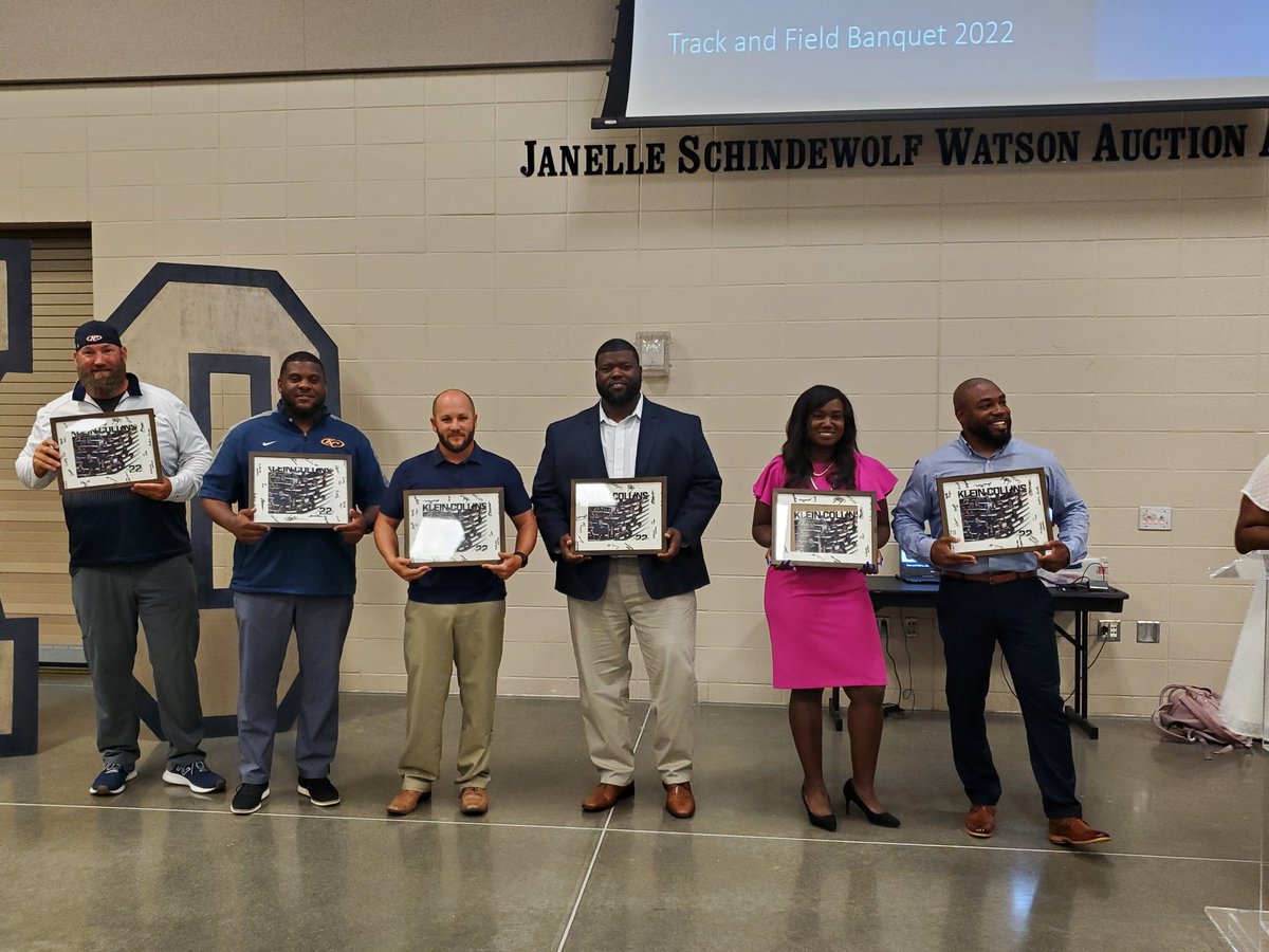 Klein Collins Track & Field Booster Club (@kctrackfieldbc) on Twitter photo Thank you to our great coaching staff! <a href="/KC_BoysTrack/">KC Track & Field</a> <a href="/KCGirlsTrack/">Klein Collins Girls Track and Field</a> Thank you to our great coaching staff! <a href="/KC_BoysTrack/">KC Track & Field</a> <a href="/KCGirlsTrack/">Klein Collins Girls Track and Field</a>
