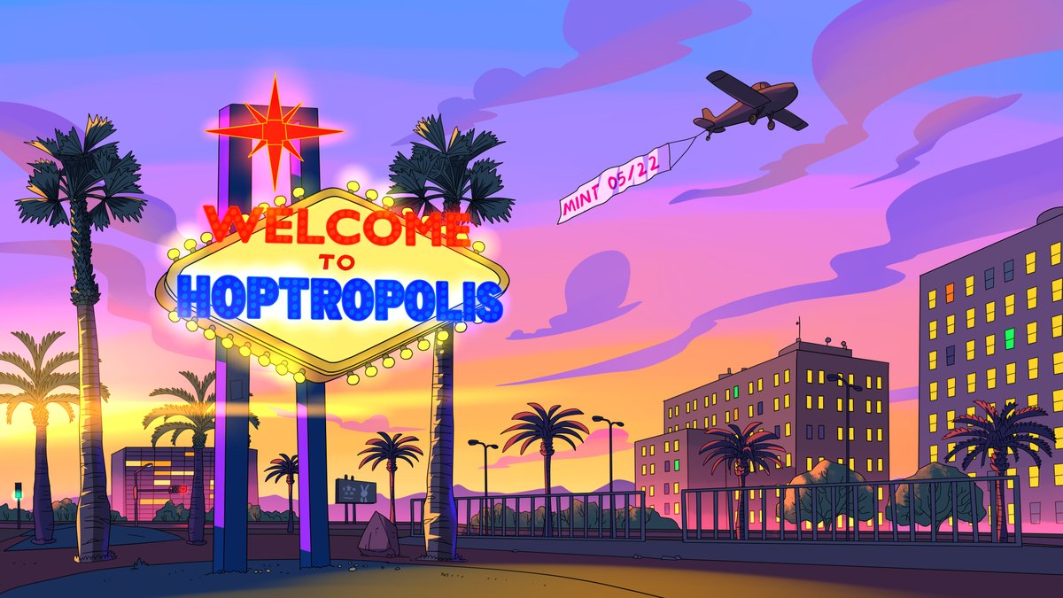 Are your bags packed, and ready for the best trip of your life?🐰

Price: 2 SOL

Whitelist Sale: 19:00PM UTC | Sunday 22 May 2022
Public Sale: 20:00 PM UTC  | Sunday 22 May 2022

Launch on <a href="/monkelabs/">gho</a> 

DOXXED
7 DAYS ESCROW

See you in Hoptropolis... 🥕