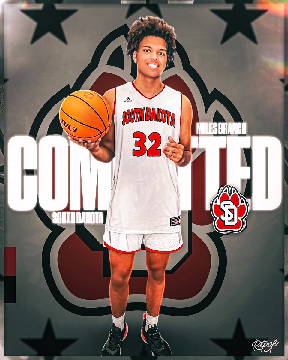 MilesKBranch's tweet image. Committed!❤️🤍🏁 @SDCoyotesMBB  @_CoachPete @CoachE32