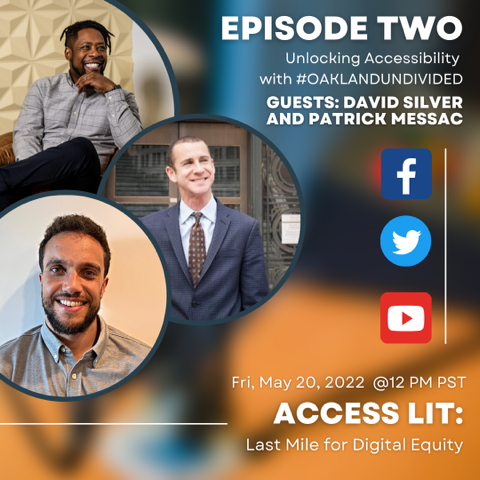 GreatSchlVoices's tweet photo. IN 1/2 HR
Watch us live & ask YOUR questions!
https://t.co/Gs4RoU6ujz
Join Patrick Messac & David Silver as @kennan_scott hosts #AccessLit. We need the FINAL MILE down & end the #DigitalDivide
Fri 12PM... https://t.co/fXAveXiXVn