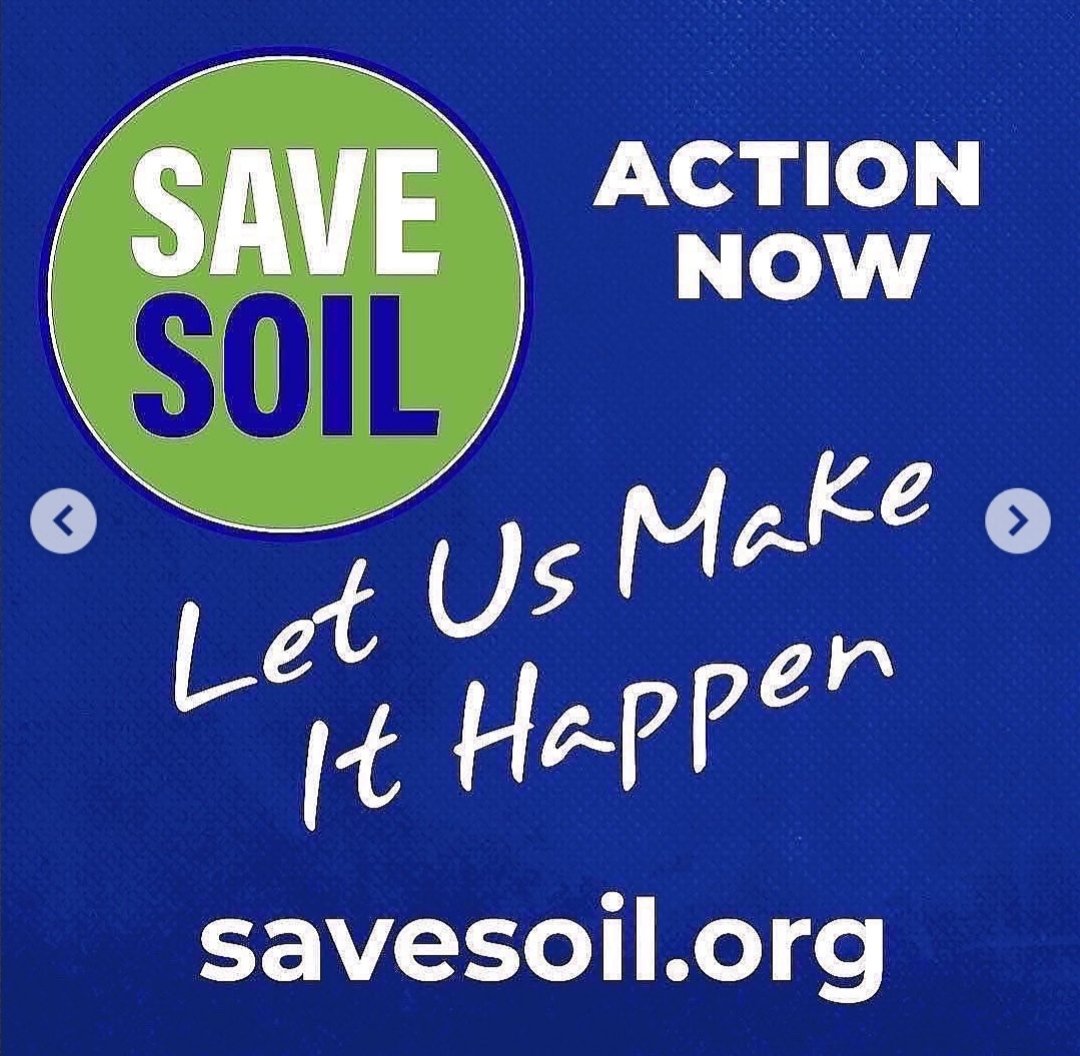 KasarapuSatya's tweet photo. If you don't scream to #savesoil now you will scream in pain.

#ConsciousPlanet 
#Sadhguru 
#EarthBuddy https://t.co/bl4c8pKQP0