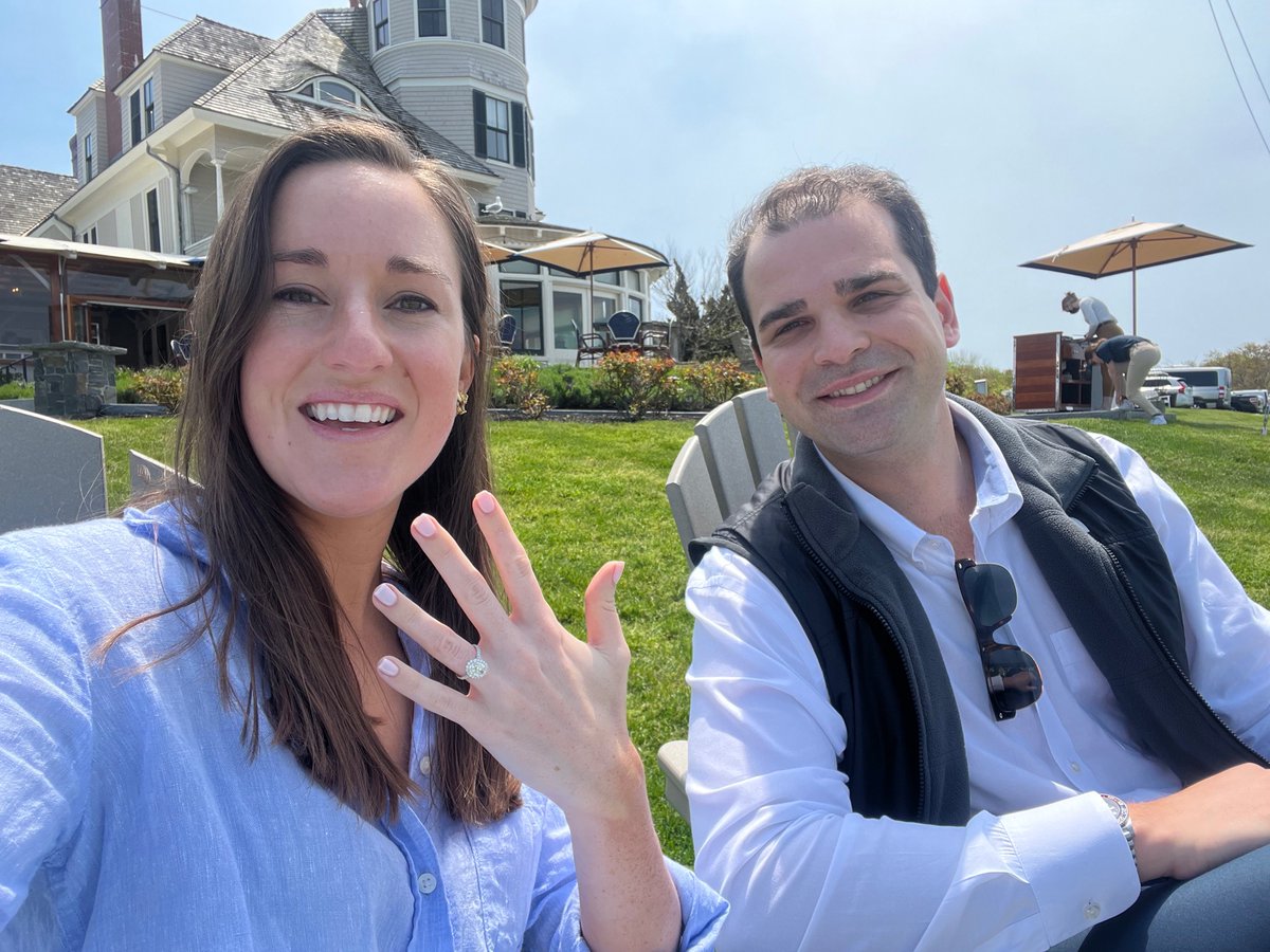 RealPitino's tweet photo. Congrats to one of our favorites from Louisville - Caroline South! Wow Castle Hill Caroline, far cry from you and Jaclyn at Molly Malones! Pitino’s are all happy for you! https://t.co/WTM6RbPMcN