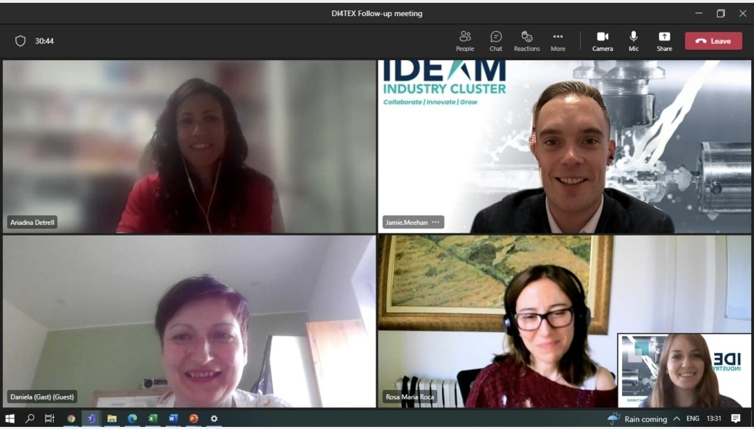 Di4Tex's tweet photo. An excellent partnership meeting today to discuss the next steps of supporting EU Textile Advanced Manufacturing firms with their Digital and Green transition 👏

'Fostering Digital Transformation in the Textile Advanced Manufacturing Industry!' https://t.co/QFREDK7DLQ