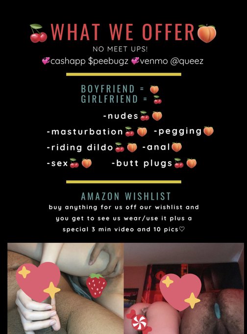🍒recreating menu!🍑 🫀new to nsfw twitter🫀 ♡18 year old couple ♡he/him &amp; she/he ♡pan &amp; bi ♡selling and
