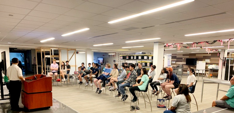KISDWIT's tweet photo. @KCAL_KISD WIT students enjoyed learning about autonomous vehicles and careers in cybersecurity &amp; computer science! A Big Thank You to our guest speakers, Dr. Song Fu &amp; Dr. Jacob Hochstetler from @UNTEngineering -Comp Sci and Engineering dept. #CelebrateKISD https://t.co/jJVkbgyLOZ