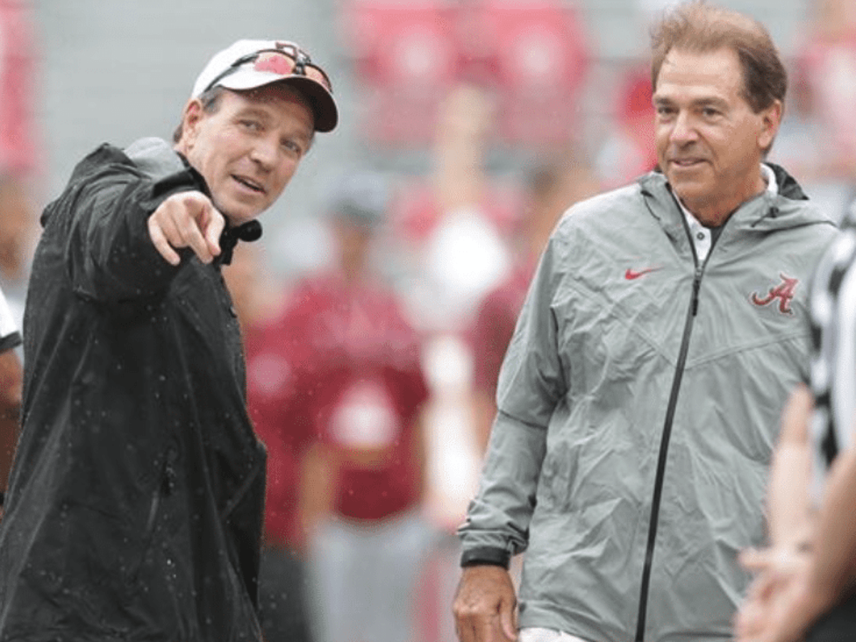griffsz's tweet photo. .@SteveSpurrierUF on Saban/Fisher feud "“I don’t know why (Fisher) is mad at Saban. Did Saban say something that wasn’t true?” @AggieFootball @AlabamaFTBL https://t.co/sLXjrxn8Zg