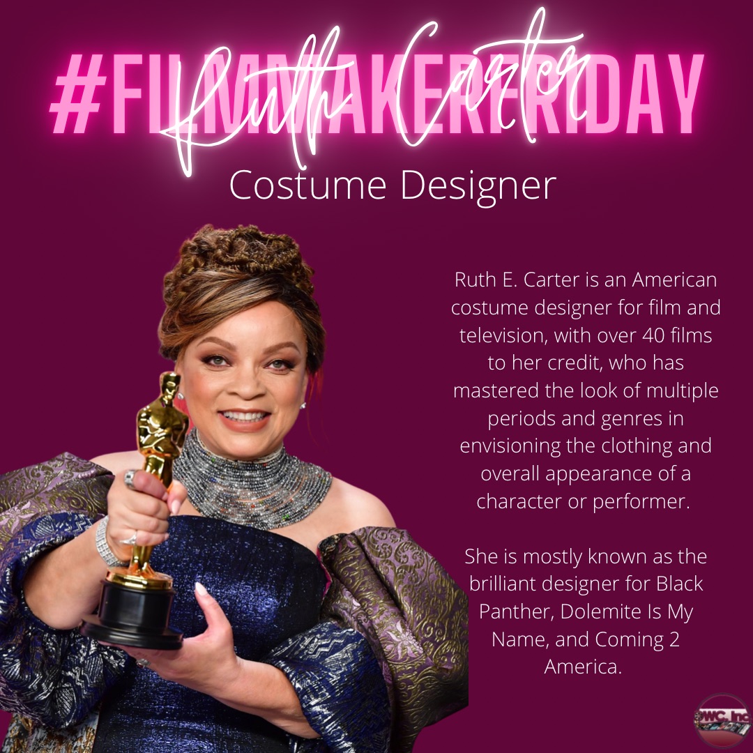 Welcome to Filmmaker Fridays, where we celebrate Black women in film!

Today’s feature is Ruth Carter, Oscar-winning costume designer for some of our favorite films! Have you seen a movie with Ruth Carter’s work? 

#FilmmakerFriday #dwcfilm #detroit #RuthCarter #blackwomeninfilm