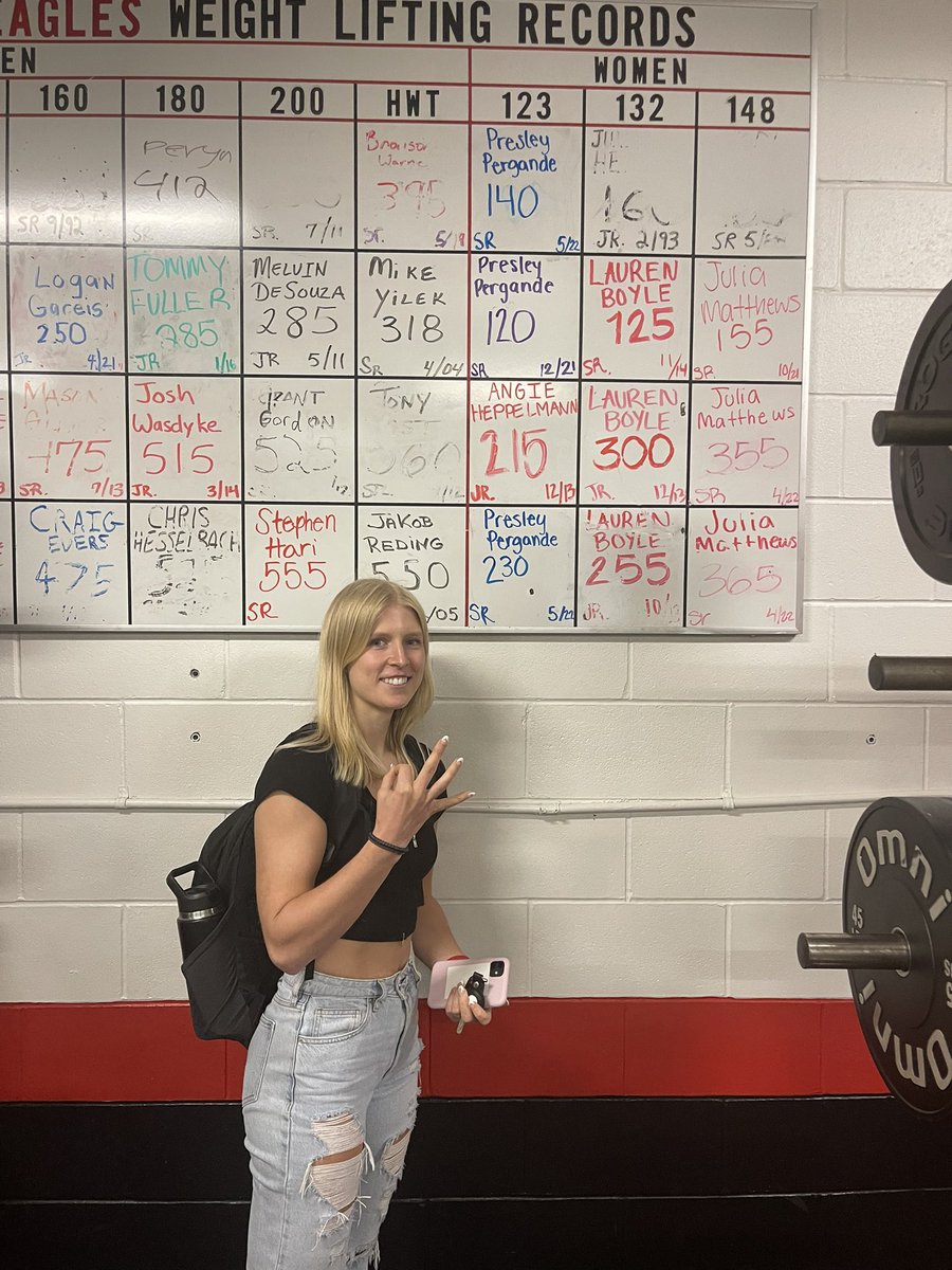 Coming in with 3 out of the 4 records! <a href="/EPHSGIRLSHOCKEY/">EPHS Girls Hockey</a> got gains for a senior farewell!