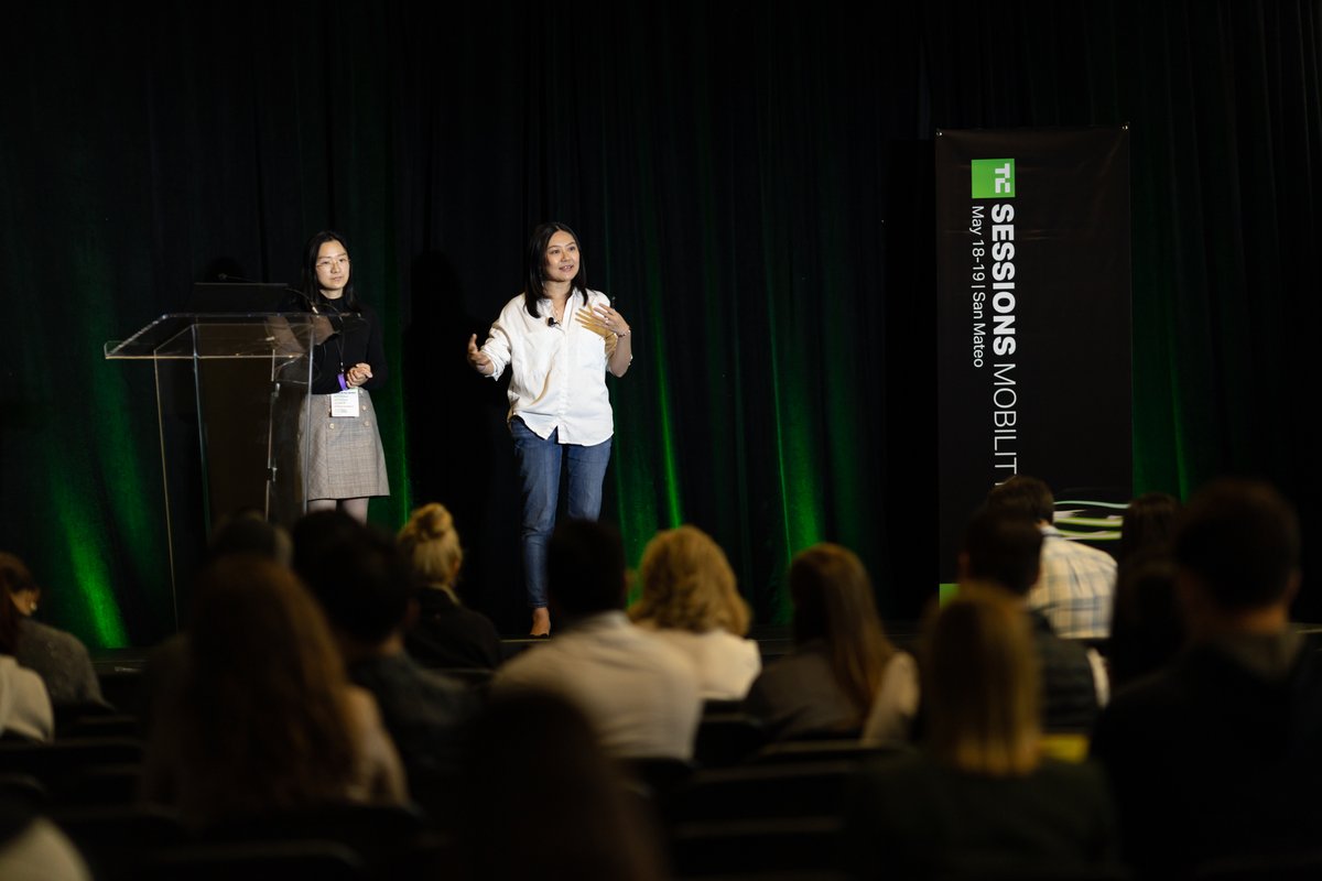 PonyAI_tech's tweet photo. Thank you to @TechCrunch for a great event and to everyone that joined our session at #TCMobility this week! #PonyPride Come join us: https://t.co/kaBy3Aai2e https://t.co/rq8k03v7Wq