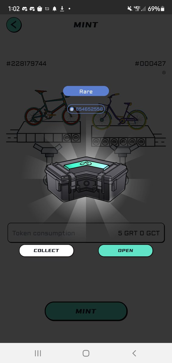 James_CycGo's tweet photo. Minted my first Rare Bikebox today in @CycGo_M2E beta 😎 Too bad it wasn't a gravel!

Also earned another cool 20 GRT after only a brisk cycle. That would translate into ~ $60 in #STEPN terms.

#Move2earn #P2E #NFTs are the future. And the future is now. https://t.co/TyQuKb8m56