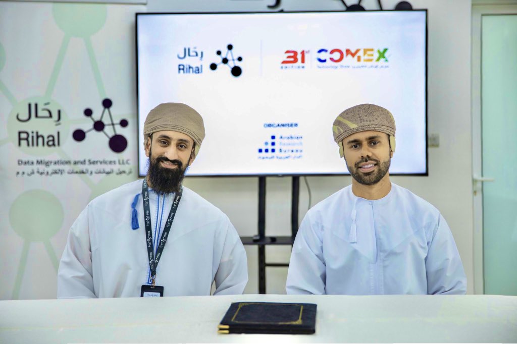 AmrBaabood's tweet photo. Super excited about this company @RihalSolutions &amp; their data journey. Wishing Azzan Al Kindy &amp; the talented team the best at @comexoman &amp; beyond 🇴🇲🌎 These ideas are changing the future #tech #growth #international #oman #data https://t.co/CATLqVF8OU
