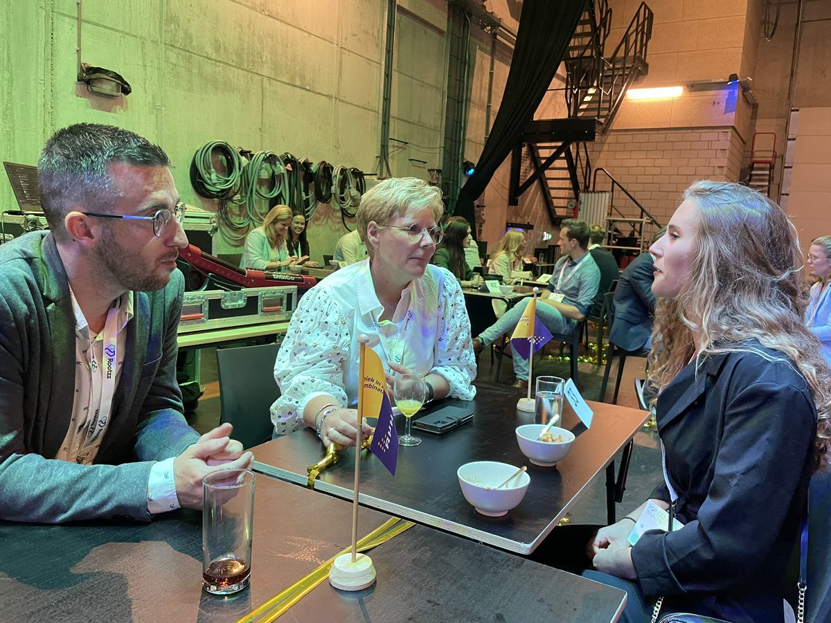 Vanavond zijn wij op de #Roetsjbaan 2022, kennismaken, netwerken en speedaten #maakhetbijh4a #h4a