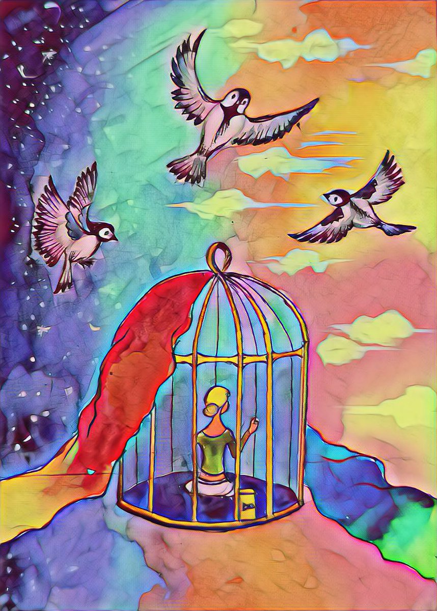 Parnian Mousavi❤️💜💛💚💙🧡 (@parnian_nft) on Twitter photo 🟨 Now I am on Rarible
"THE CAGE"
A girl waiting to achieve her dream world...🧡💚❤️💜
👇My Link on <a href="/rarible/">Rarible</a>
rarible.com/token/tezos/KT…
➖
#NFT #NFTCommunity #rarible #raribleNFT #raribleNFTs #NFT_Shill
➖ 🟨 Now I am on Rarible
"THE CAGE"
A girl waiting to achieve her dream world...🧡💚❤️💜
👇My Link on <a href="/rarible/">Rarible</a>
rarible.com/token/tezos/KT…
➖
#NFT #NFTCommunity #rarible #raribleNFT #raribleNFTs #NFT_Shill
➖