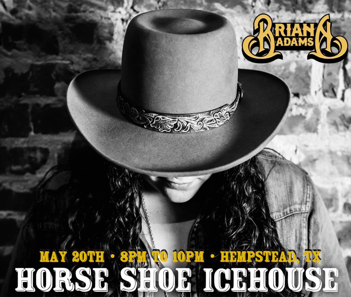 DillonSteen's tweet photo. TONIGHT!  @BriAdamsMusic at Horse Shoe Icehouse in Hempstead!  #goodbyetime https://t.co/vwv52UzxUv