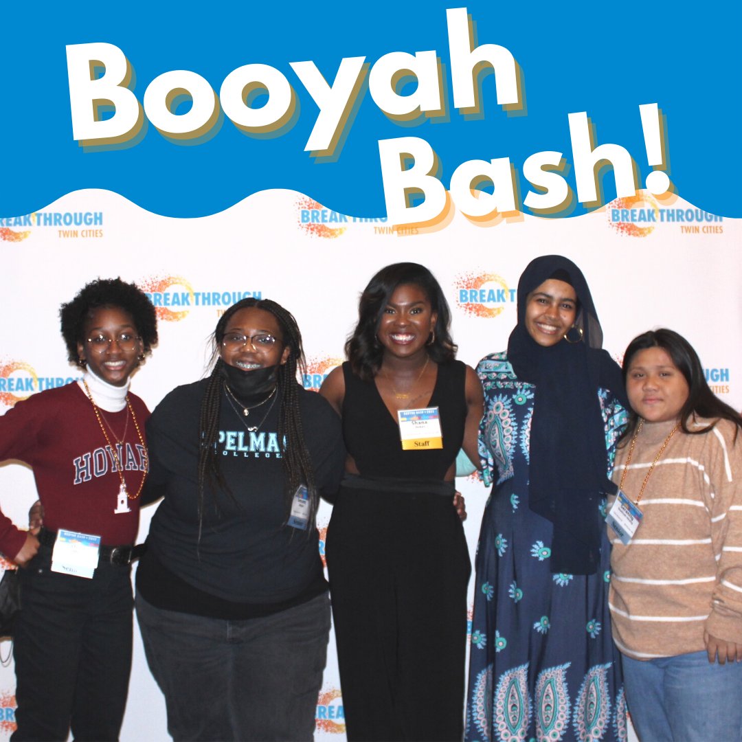 breakthroughTC's tweet photo. Our Booyah Bash last month raised more than $100,000!

Funds raised from the event supports Breakthrough provide individualized one-to-one support for our students.

Support our new student advisors at Breakthrough Twin Cities by making a gift today at: https://t.co/fM0D8Vwa7a https://t.co/02KWKHmBid