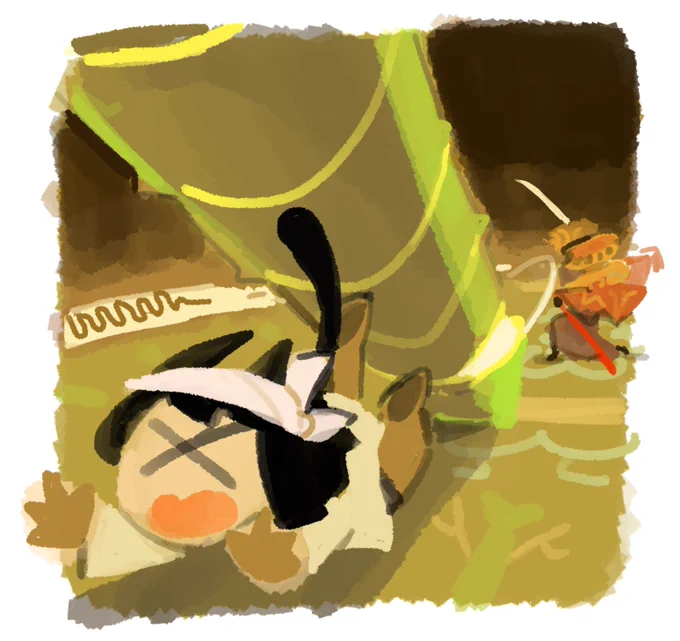 i've been doodling little moments as i've been playing FFXIV, this game is a lot of fun!! 