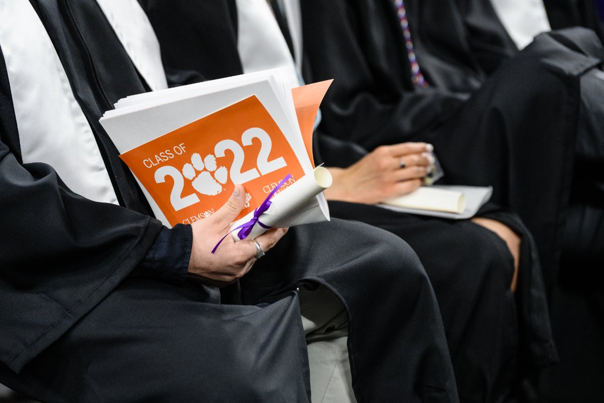 Clemson_CRE's tweet photo. 6 ceremonies, 2 days. Congratulations to Clemson's newest graduates! Make us proud! https://t.co/8yFnjvKefx