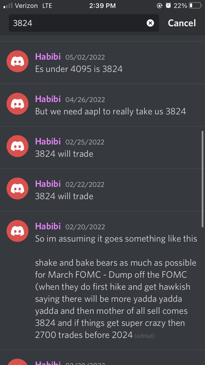 Habibi_Masari's tweet photo. I saw many bearish targets < 4000 $ES 

Many of those same traders lost sight of that once we bounced and began adding 2024 calls, crypto ect

Boom Boom Room never lost sight. No “if this, than that” 

We filtered out the noise, held our conviction, and we’re rewarded generously https://t.co/FwyRwbwsQ8