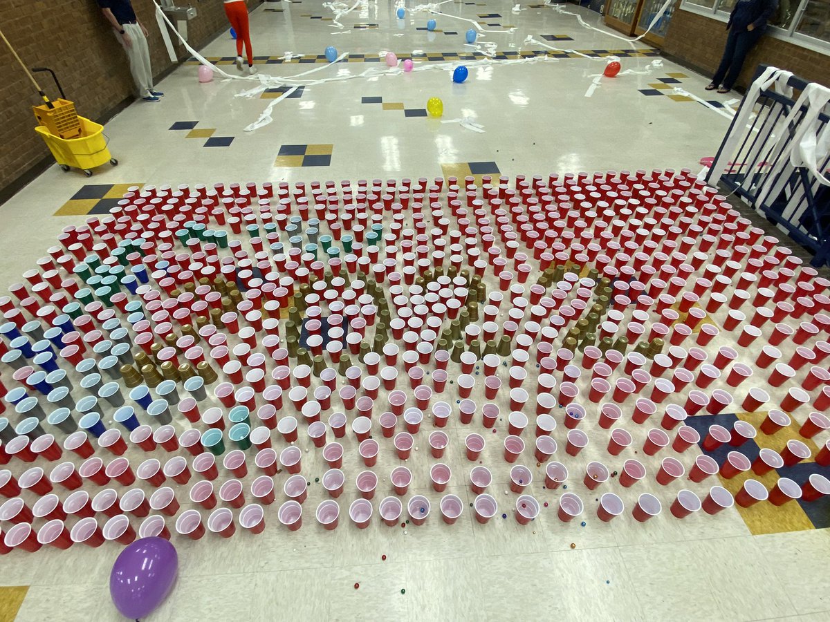 Senior prank 2022! Thanks for all the memories this class has brought us!