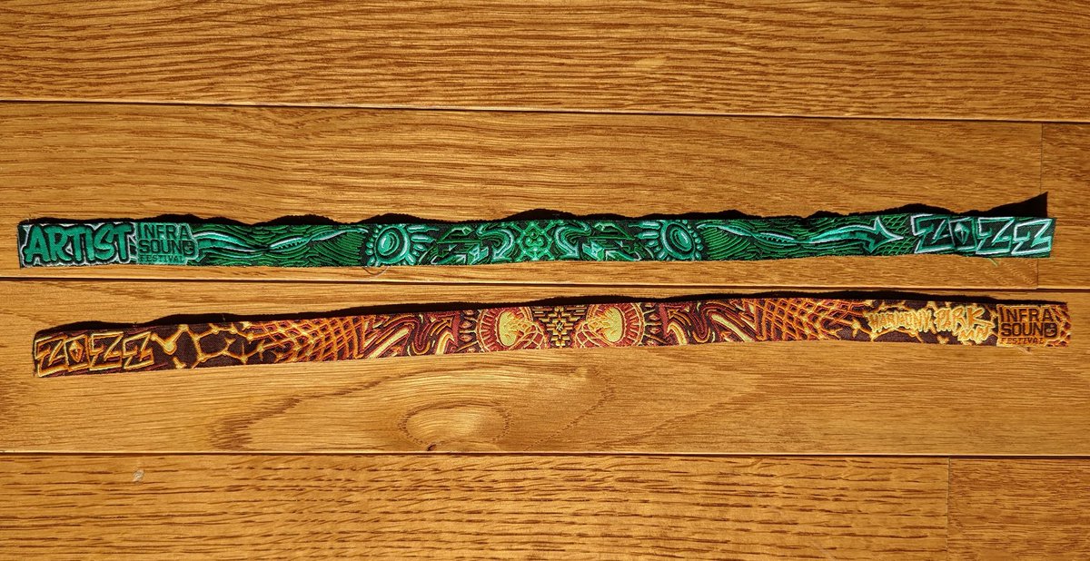 Official <a href="/InfrasoundFest/">Infrasound Festival</a> 2022 wristbands. Really leaned into the Apex Collective style for this one to fit the theme!

#infrasound #infrasoundmusicfestival #festiebands #wristbands #apexcollective #graphicdesign #illustrator #photoshop #design #merch #merchandise