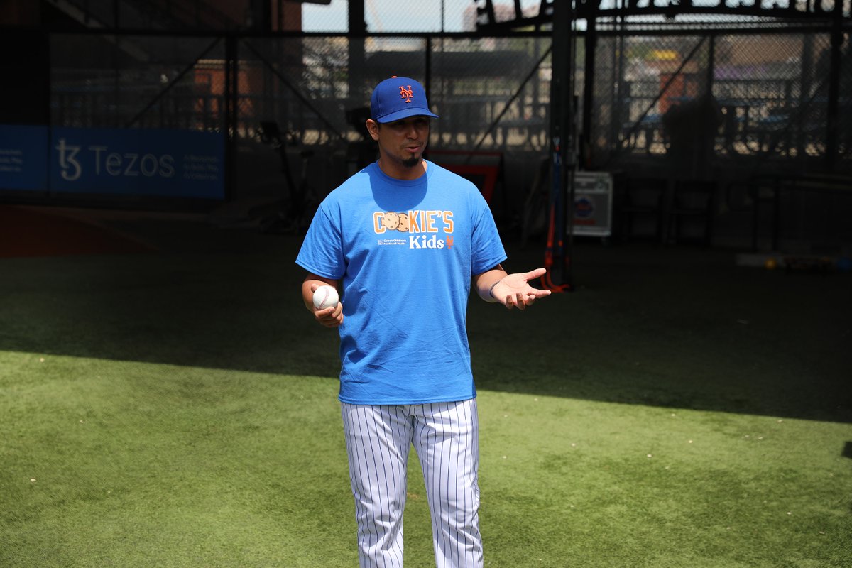 New York Mets (@mets) on Twitter photo Cookie’s Kids take Citi Field! Earlier this week <a href="/Cookie_Carrasco/">Carlos Carrasco</a> shared his inspiring story of overcoming cancer with patients from <a href="/Cohen_Childrens/">Cohen Children's</a> Medical Center as the group spent a special day together at the ballpark 💙🧡 @northwellhealth #GoingtoBatforChildrensHealth Cookie’s Kids take Citi Field! Earlier this week <a href="/Cookie_Carrasco/">Carlos Carrasco</a> shared his inspiring story of overcoming cancer with patients from <a href="/Cohen_Childrens/">Cohen Children's</a> Medical Center as the group spent a special day together at the ballpark 💙🧡 @northwellhealth #GoingtoBatforChildrensHealth