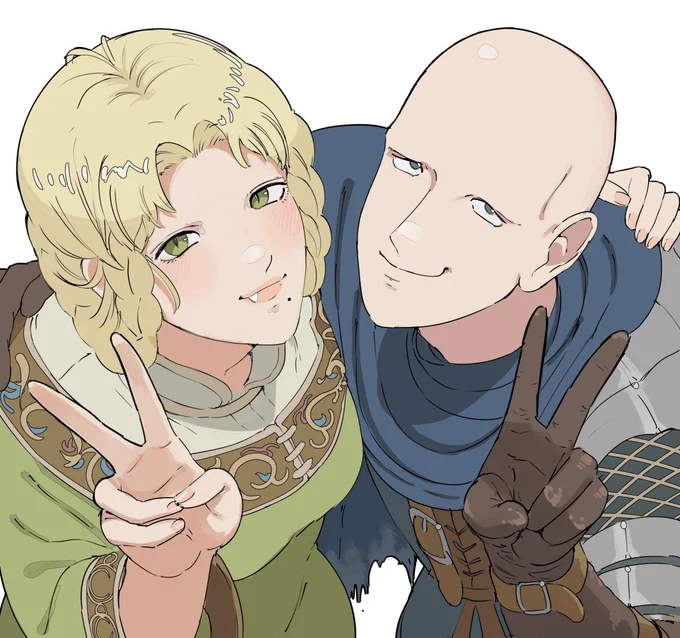 More elden ring… no eyebrows gang 