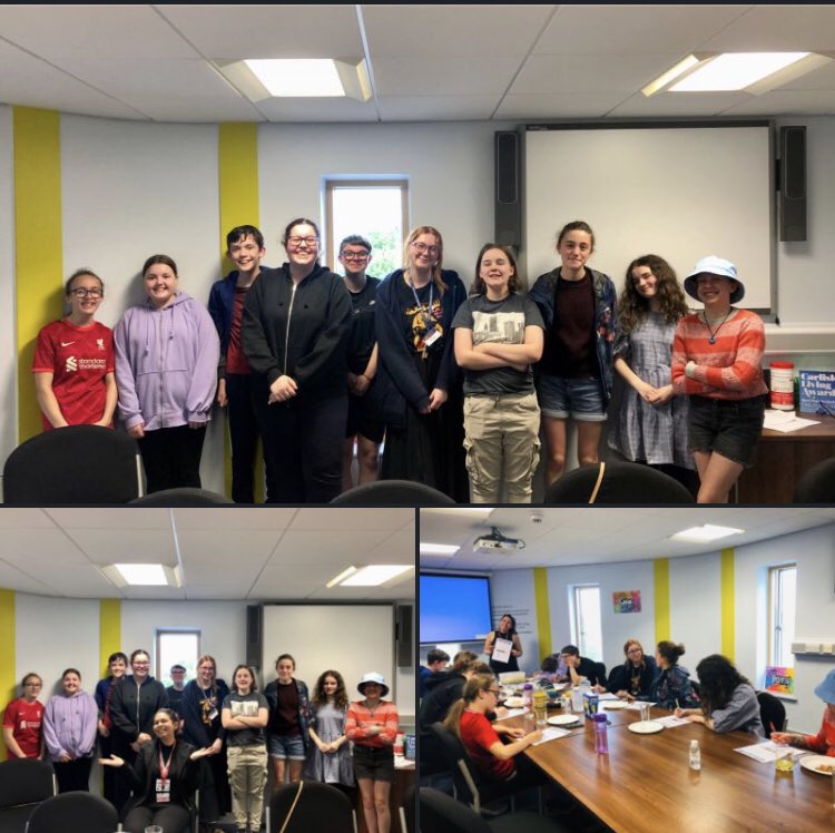 ShowcaseCumbria's tweet photo. INTRODUCING the amazing young people at #CarlisleYouthZone who will be writing as well as creating podcast, photo and video content for the #YouthVoice section when the new #FeatureCumbria website goes live. This evening was us getting our heads together on topics. #Cumbria https://t.co/oauC6pcrBu