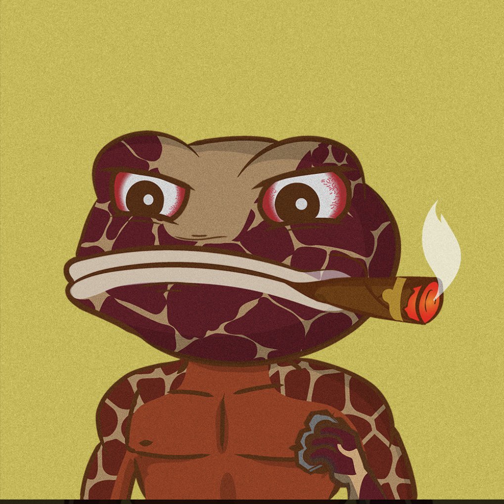 streetd_21's tweet photo. @jayc_eth @ThePlagueNFT Yo. 🐸 https://t.co/Sq2xInB3o2