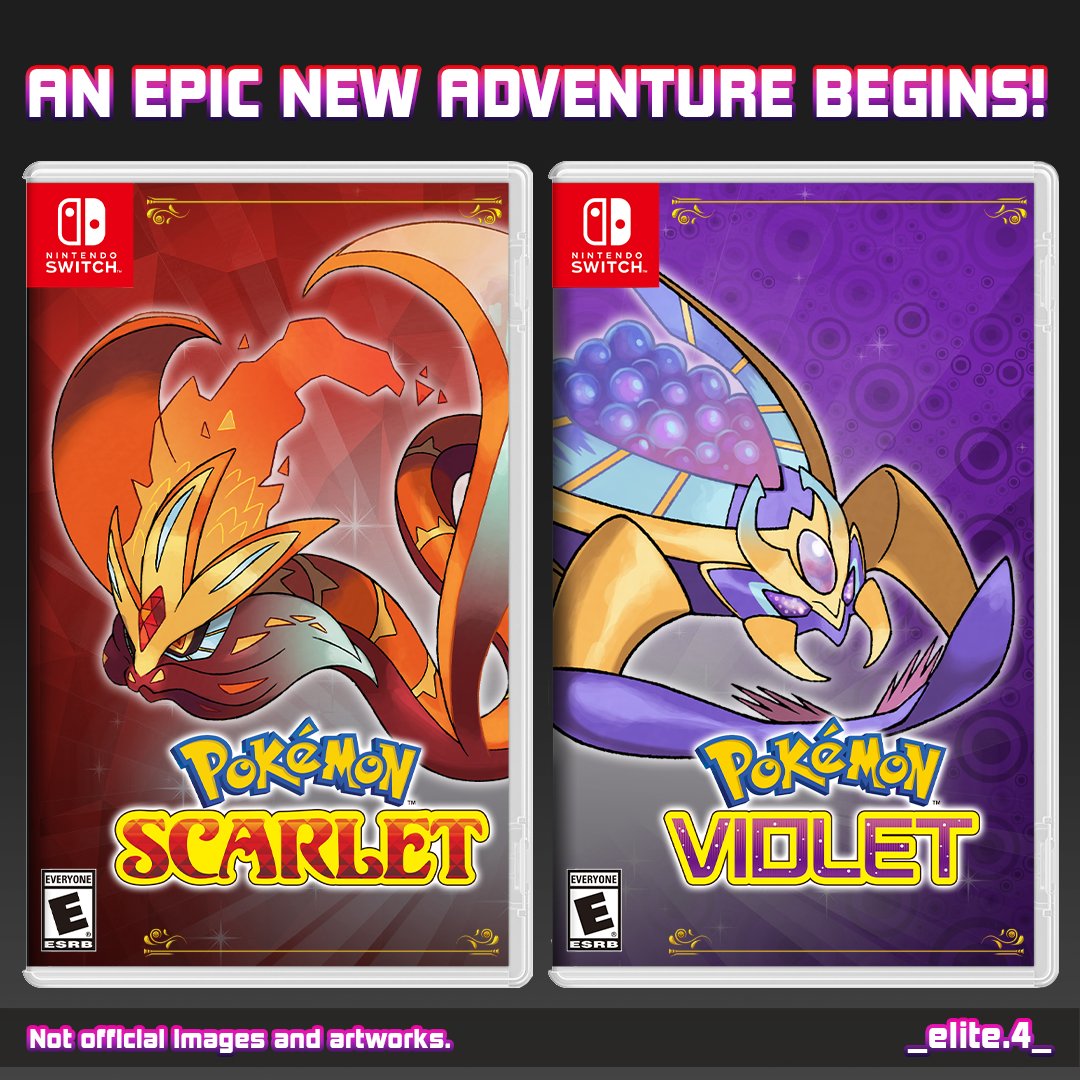 Pokémon Scarlet and Violet legendaries