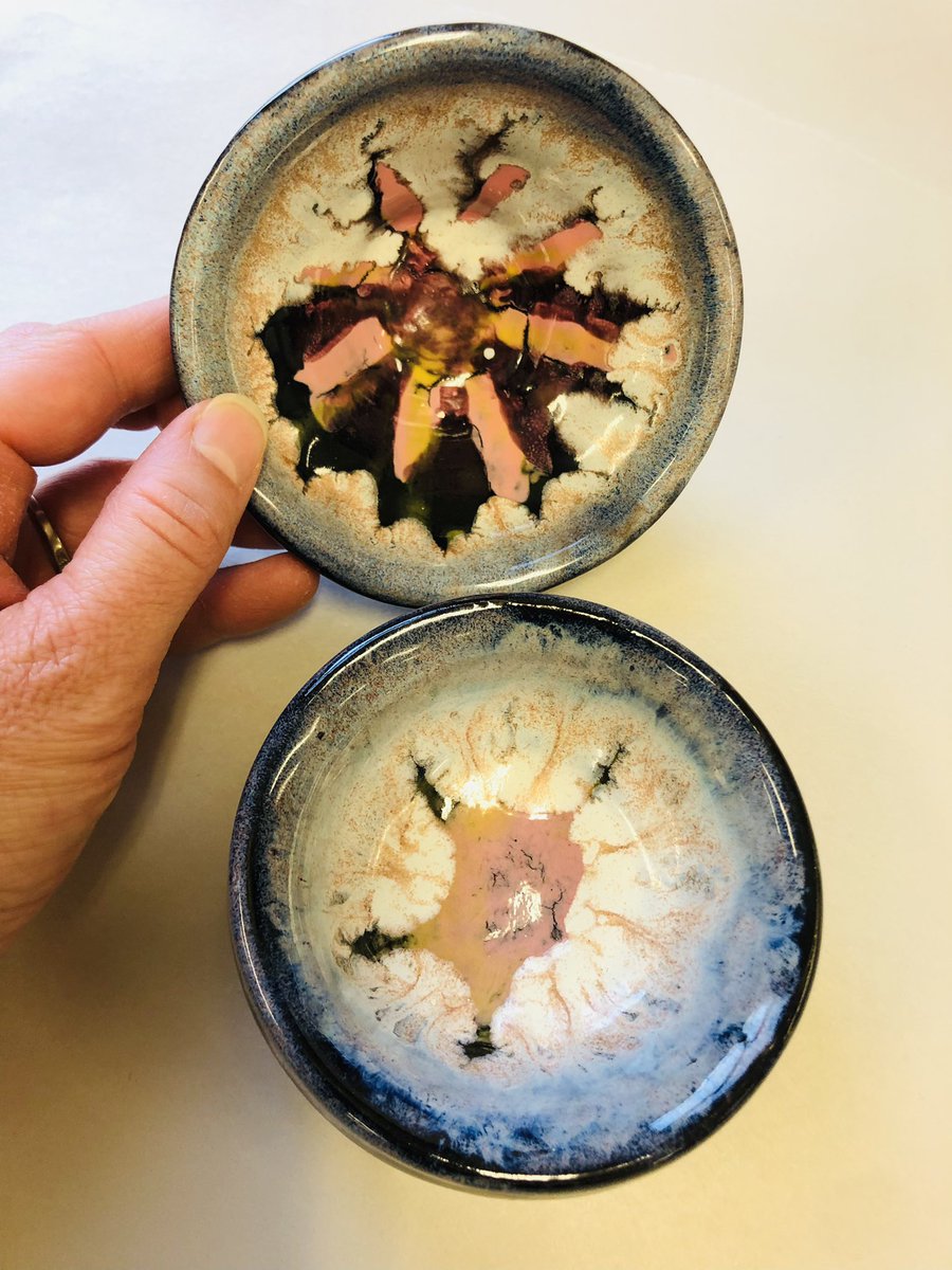 Some spectacular glaze results from Millwood O2 throwing session. #ThanksToYouHalifax