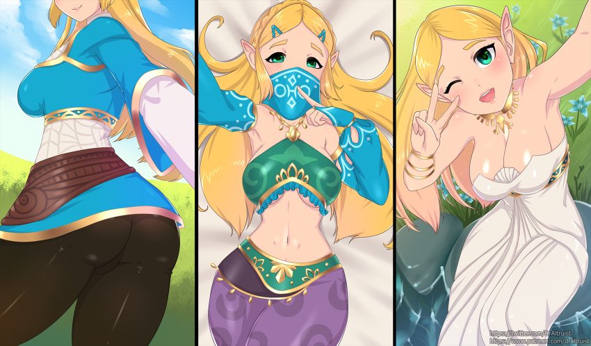 ForgetfulRoyal's tweet photo. After receiving some helpful tips from her friends, Zelda has drastically improved her selfie game! 

Now if only she had a significant other to send them to…~ https://t.co/wMYthOshin