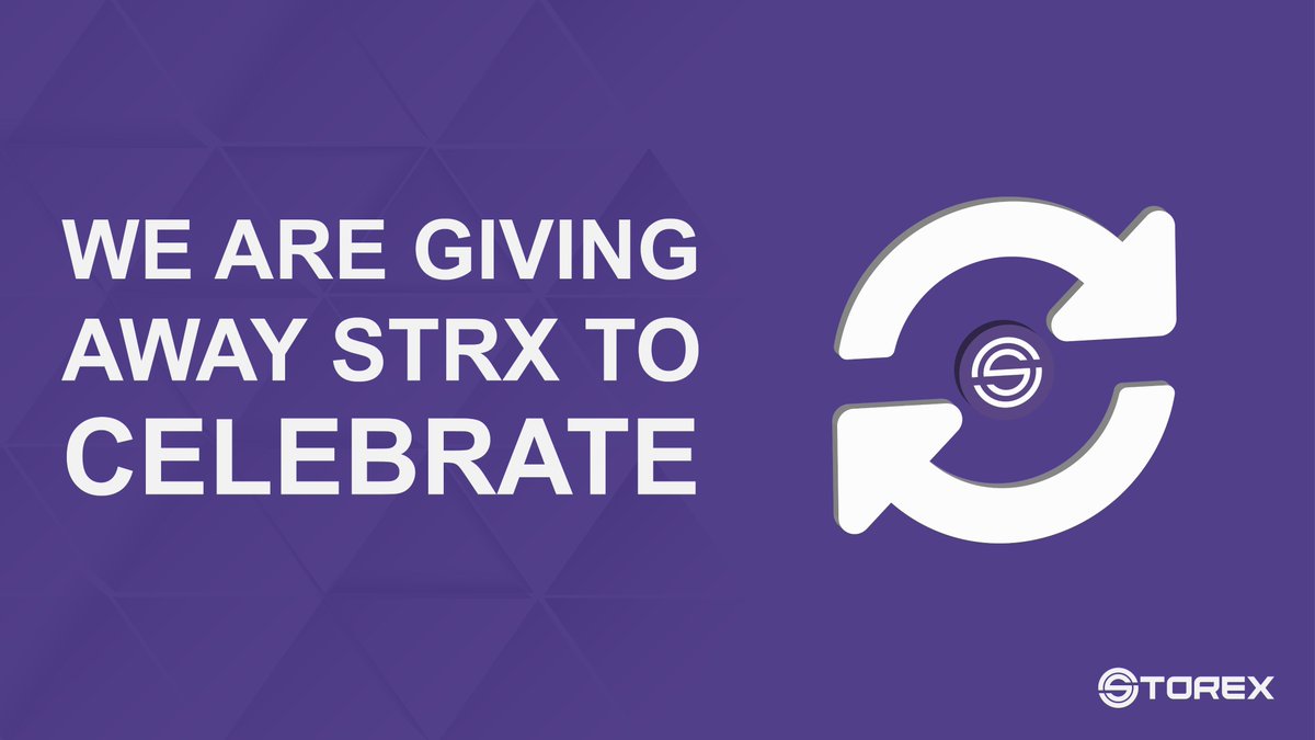 To celebrate the recent listing of $STRX on ProtonSwap, #Storex is giving away tokens to some lucky winners

🎁 5x 100K STRX

✅ Like &amp; Retweet
✅ Follow <a href="/storex_/">Storex</a> 
✅ Comment your favourite planned feature of the marketplace

🗓️ Ends in 48 hours

#Proton #Blockchain #Ecommerce