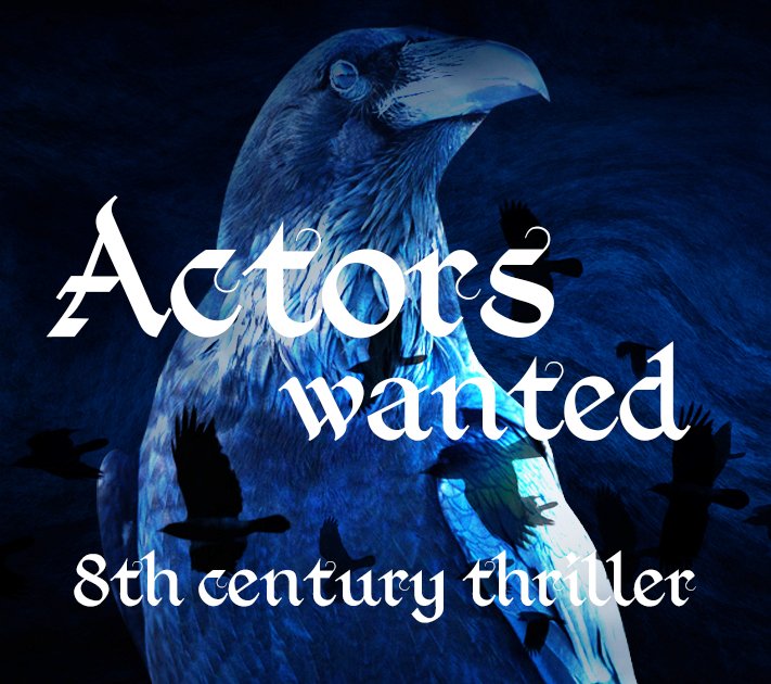ChumsProduction's tweet photo. CASTING CALL! We are looking for talented actors and actresses to be part of a very special FEATURE FILM teaser set in 8th century England. Email productionteam@chumsproductions.com (Ref: TEASER0622) or visit https://t.co/L4jq2HlBYC https://t.co/y879IDu0jC