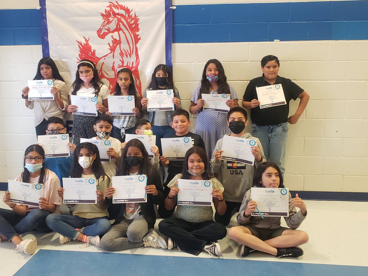 BrendaP0514's tweet photo. So proud of my all-star, last one of elementary or as Mr Miranda calls them the mustang seniors. So proud of who is becoming. #5thgradeallstar #proudmom @EAEstrada_HDHES @HDHilley_ES @laguirre_HDHES https://t.co/a1TBTb6pM2