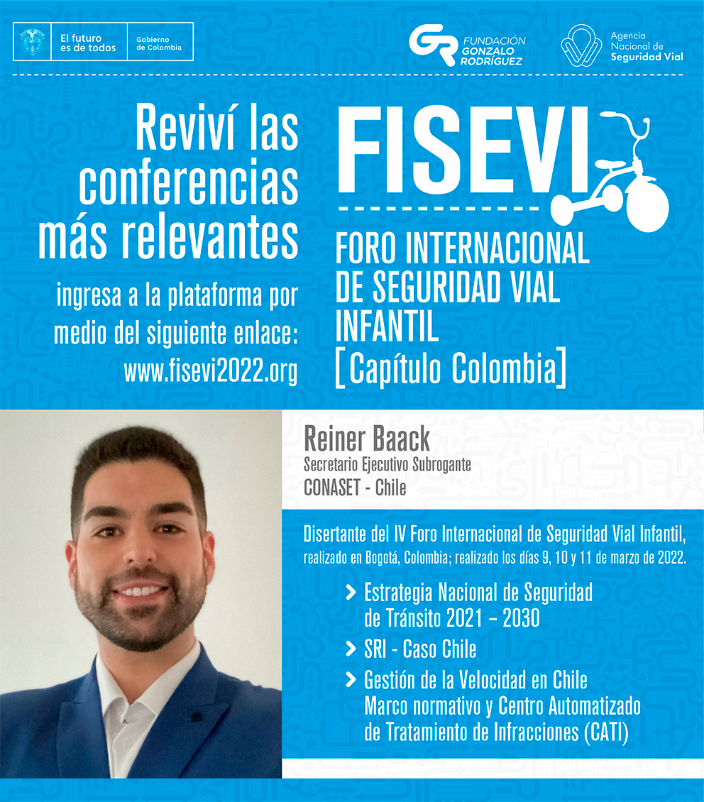 fundaciongonchi's tweet photo. Estas son las últimas semanas para volver a vivir las conferencias de #FISEVI2022 que realizamos junto a la @ansvcol. Ingresá a https://t.co/rlPa7sFbAK y volvé a mirar las conferencias de Reiner Baack de @conaset, Sandra Burgos de @ansvcol y @safekidspres entre otros. https://t.co/JEDKg1Yvi9