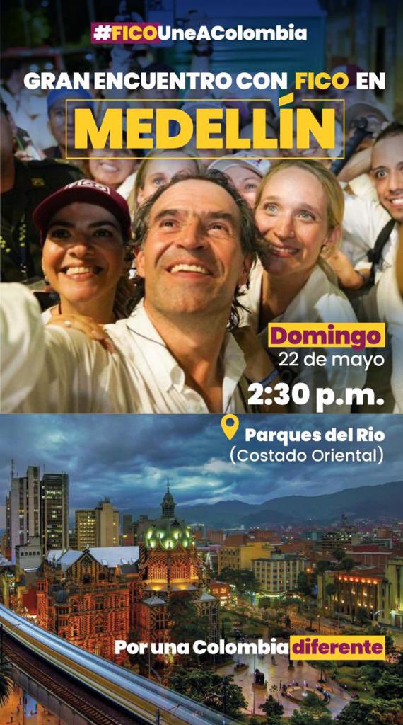 brisa7766433br1's tweet photo. @saidfromero @FicoGutierrez @jcjurado1 Wepaaaaa que viva FICO #FicoElPresidenteDeLaGente vamos con toda por la primera vuelta a ganar vamos @FicoGutierrez https://t.co/hpaZPHX2mT