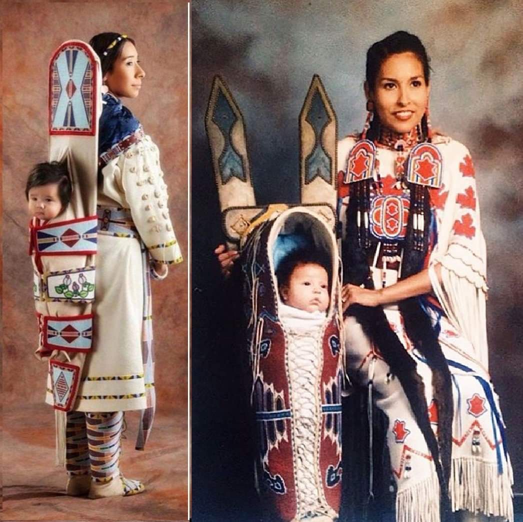 ArchaeoHistories on Twitter "Cradleboard; used by indigenous families from hundreds of nations