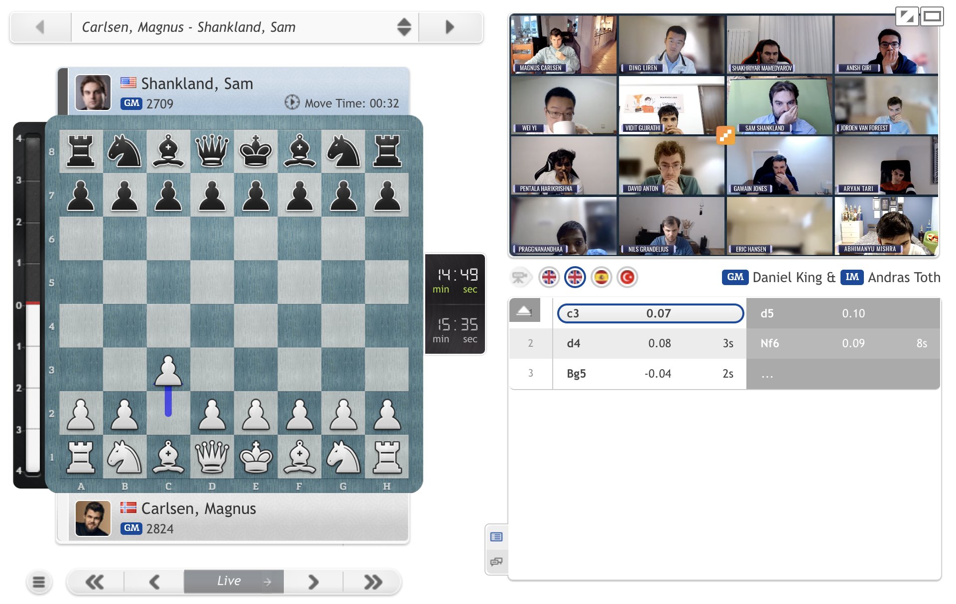 Chessable Masters  Prelims 