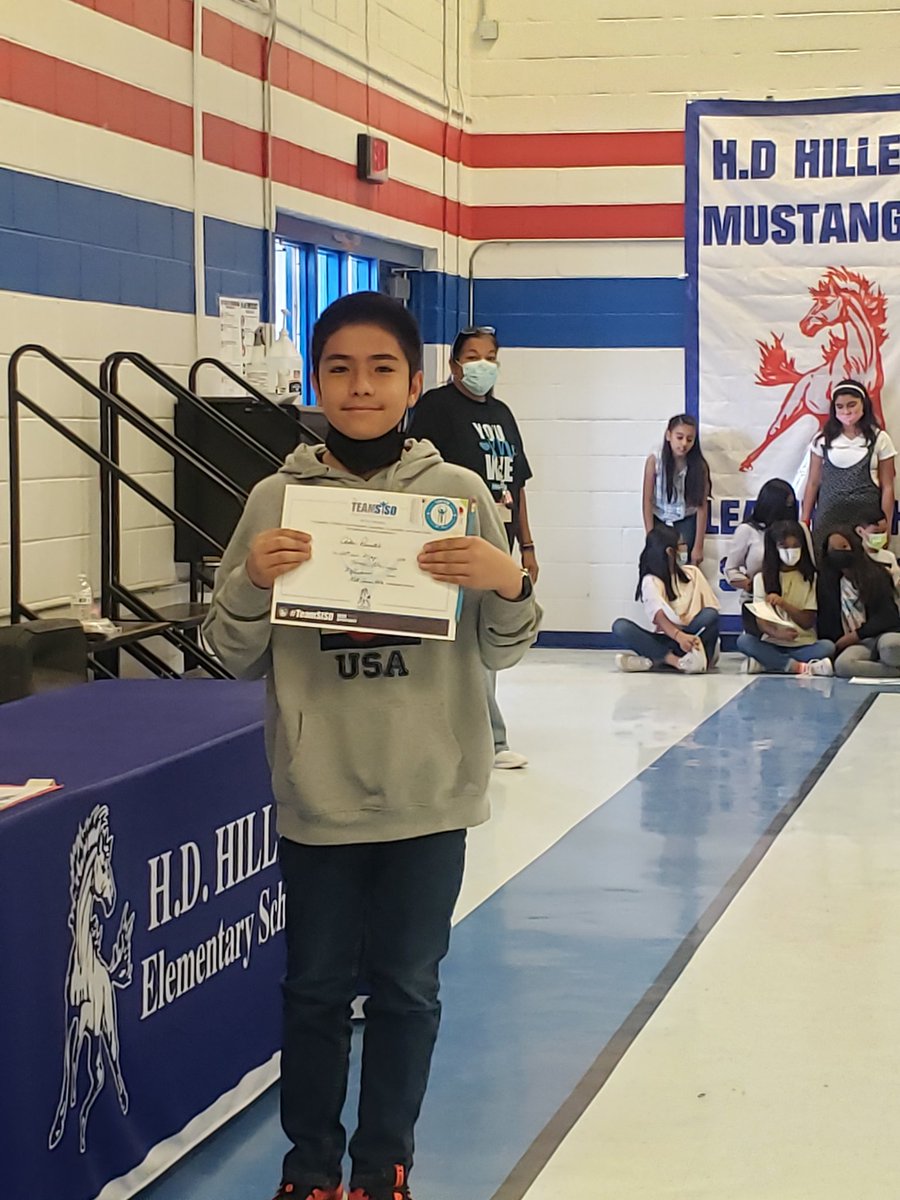 BrendaP0514's tweet photo. So proud of my all-star, last one of elementary or as Mr Miranda calls them the mustang seniors. So proud of who is becoming. #5thgradeallstar #proudmom @EAEstrada_HDHES @HDHilley_ES @laguirre_HDHES https://t.co/a1TBTb6pM2